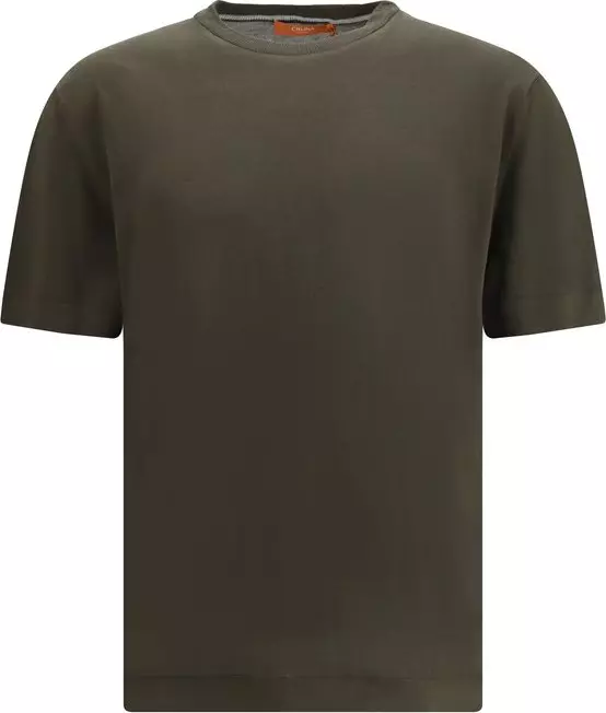 Bicolor Cotton T-Shirt