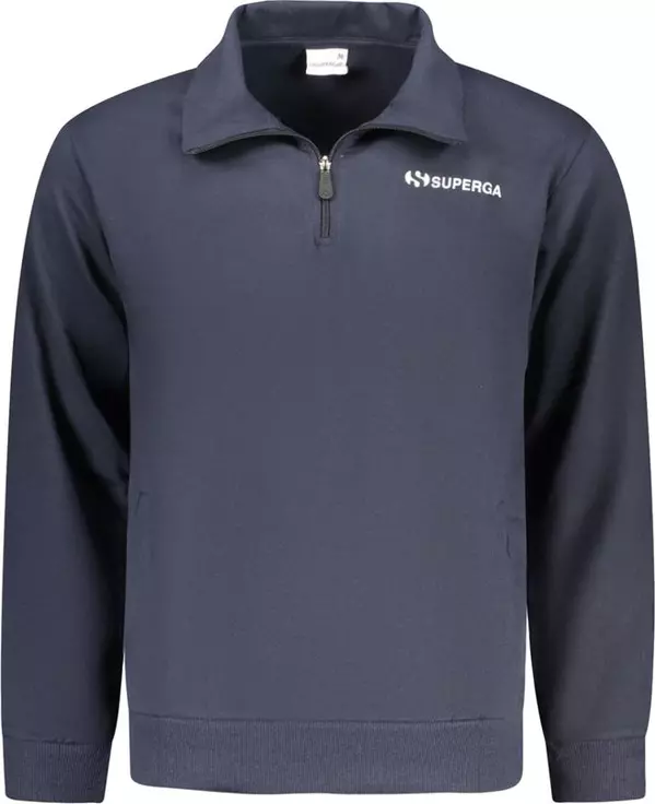 Blue Nylon Men's Jacket