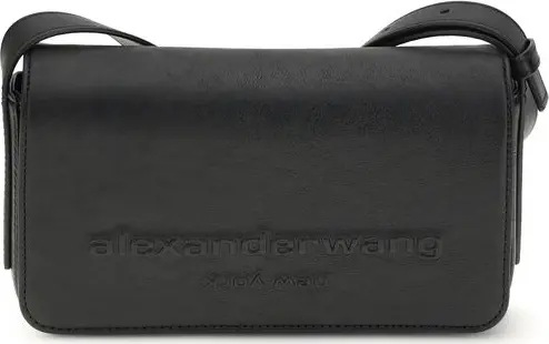 Black Calf Leather Bos Taurus Shoulder Bag