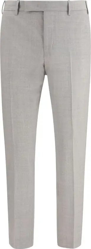 Gray Wool Oves Aries Dress Pants