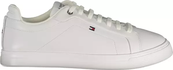 Bianco Poliuretano Uomo Sneaker
