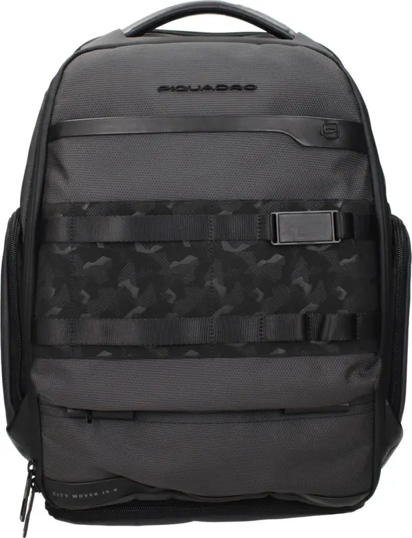 Gray Fabric Backpack