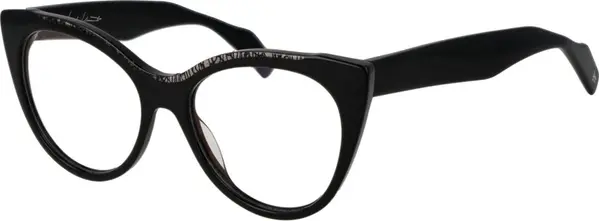 Black Plastic Glasses (Frames)