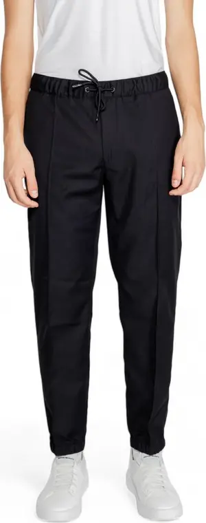 Black Polyester Pant