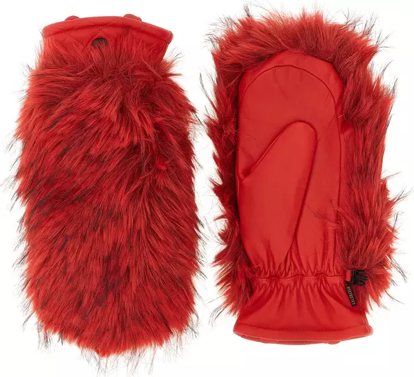 Red Goatskin Gloves