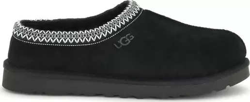 Black Calf Leather Bos Taurus Mules