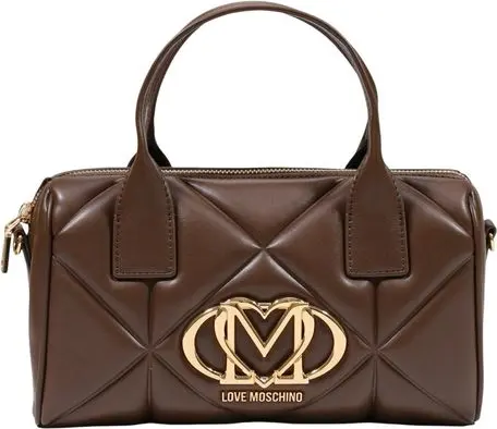 Brown Polyethylene Handbag