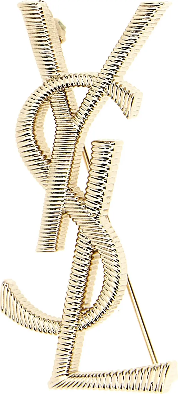 Gold Brass Broch