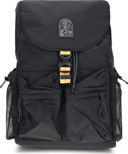 Black Nylon Backpack