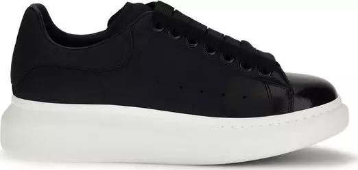 Blue Calf Leather Bos Taurus Chunky Sneakers