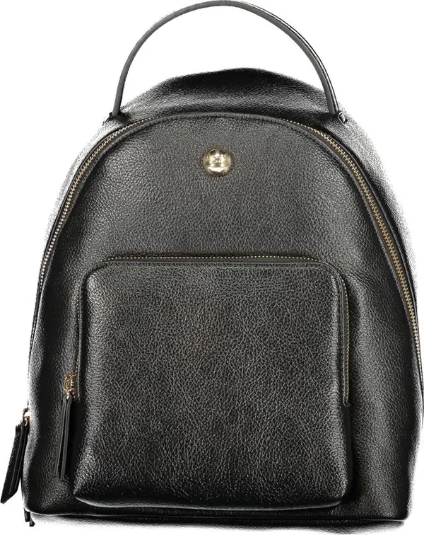 Black Polyethylene Backpack