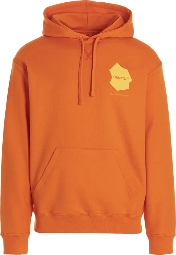 Orange Cotton Sweatshirt