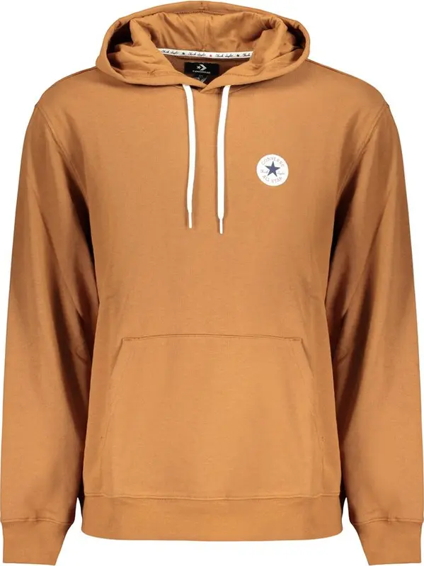 Brown Cotton Male Sweatshirt