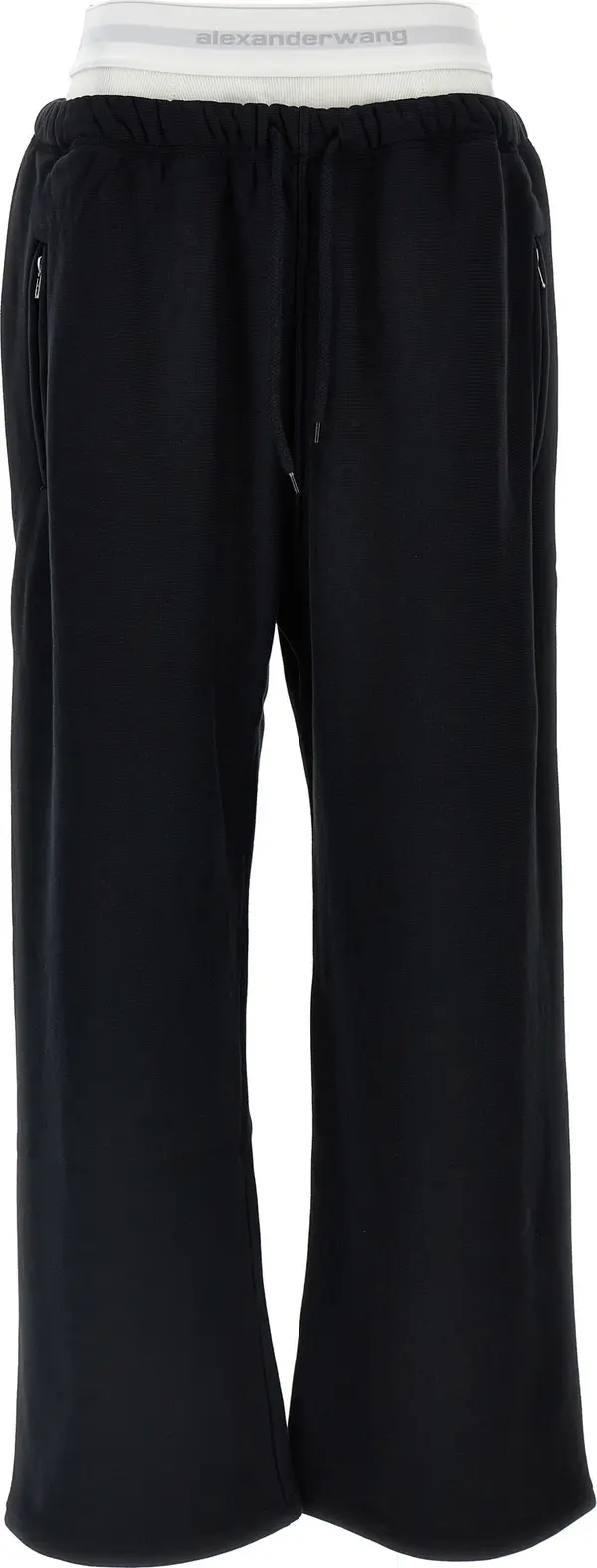 Black Cotton Joggers (Workout Pants)