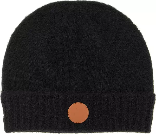 Black Wool Beanie