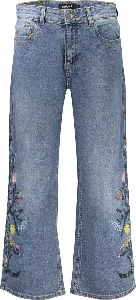 Blue Cotton Women's Jean