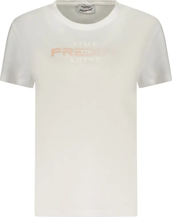 Blue Cotton Women's T-Shirt