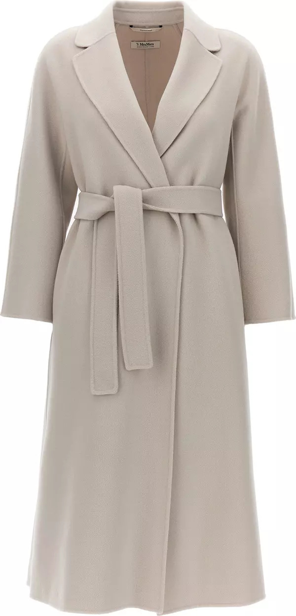 Beige Wool Coat