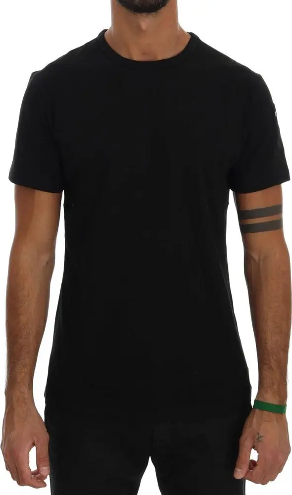 Black Cotton T-Shirt