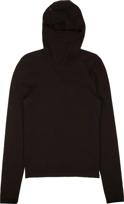 Black Cashmere Hoodie