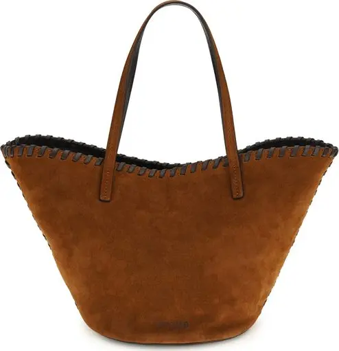 Brown Calf Leather Bos Taurus Handbag