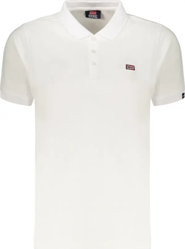 Blue Cotton Women Polo Shirt