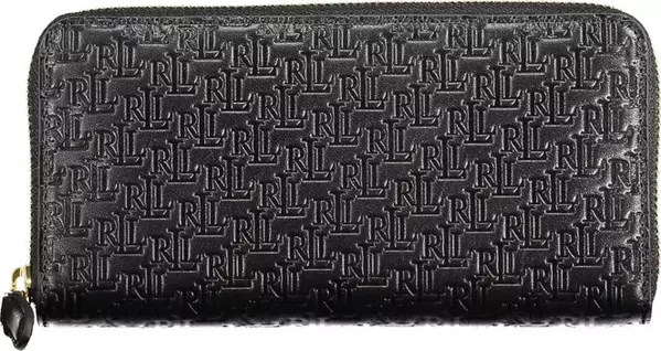 Black Leather Women Wallet