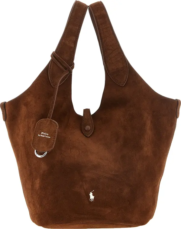 Brown Cowhide Tote Bag