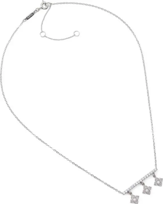 Silver Elastane Necklace
