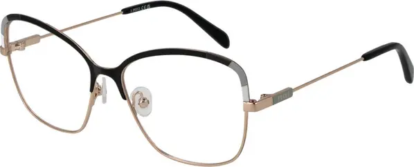 Black Metal Glasses (Frames)