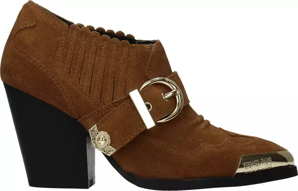 Brown Leather Ankle Boots