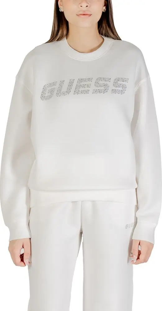 Cream Viscose Sweatshirt