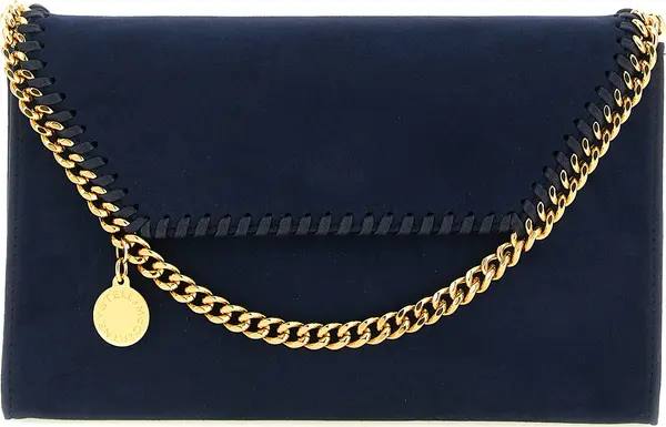 Blue Polyamide Crossbody Bag
