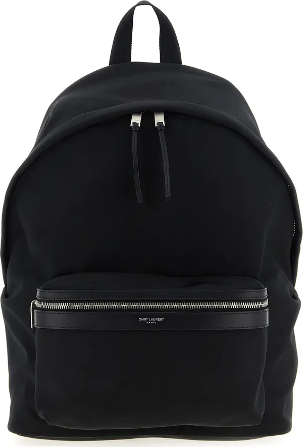 Black Polyamide Backpack
