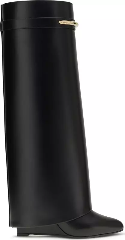 Black Calf Leather Bos Taurus Boots