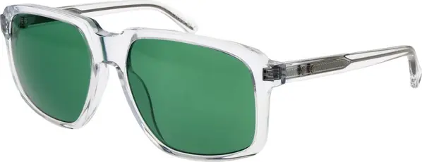 Transparent Plastic Sunglasses