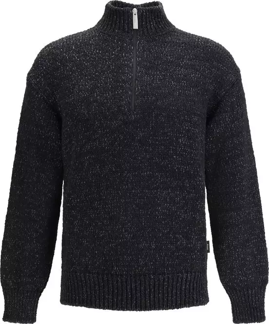 Black Cotton Sweatshirt