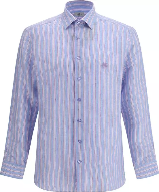 Multicolor Linen Pattern Shirt