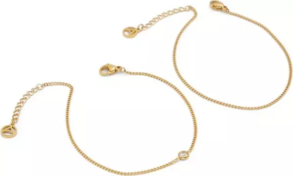 Gold Elastane Bracelet
