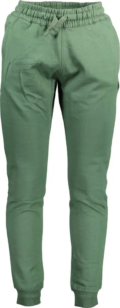 Green Cotton Men's Trousers