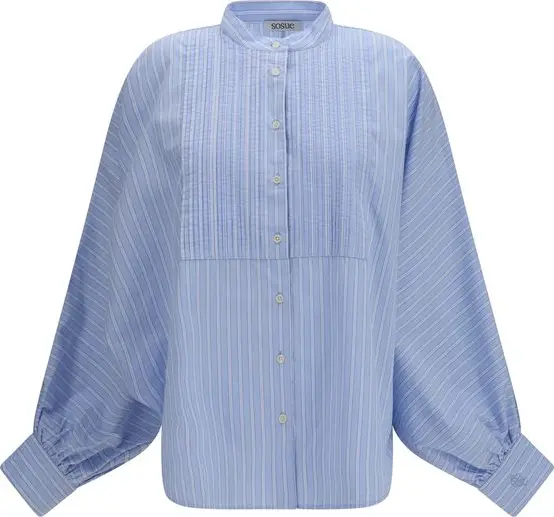 Blue Cotton Shirt
