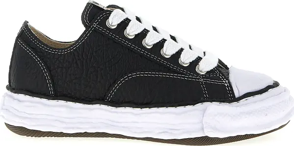 Bicolor Cowhide Sneakers