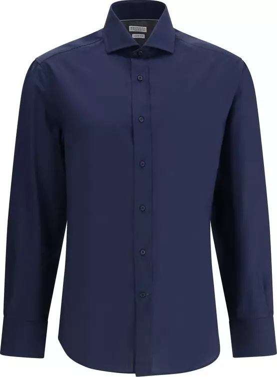 Blue Cotton Shirt