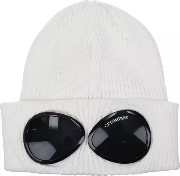 White Cotton Beanie