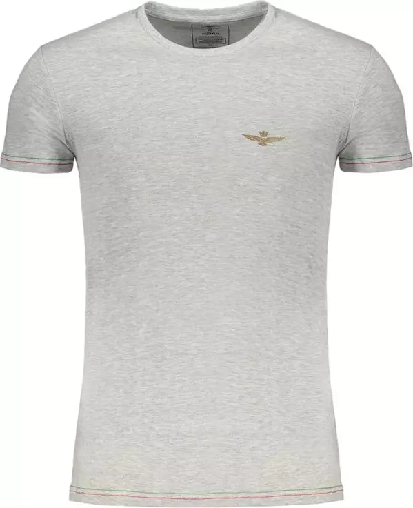Grigio Cotton Men T-Shirt