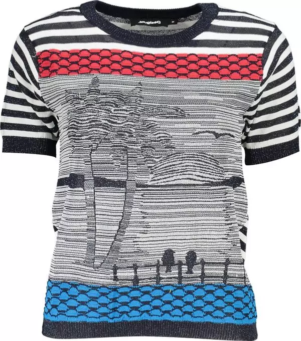 Blu Cotton Women Shirt