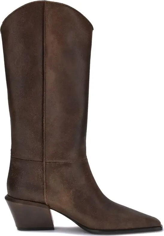 Brown Leather Boots