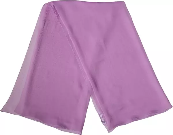 Light Purple Silk Neck Wrap Foulard 114cm x 114cm  Scarf