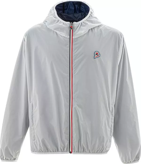 Gray Polyamide Shell Jacket
