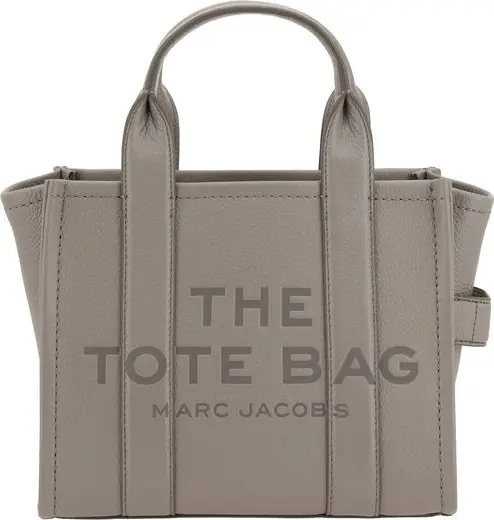 Gray Calf Leather Bos Taurus Handbag